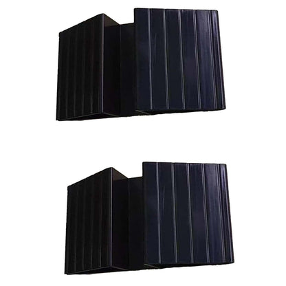 YUSHTPO 2Pc Pet Gate Fence Feet Triangular Stand