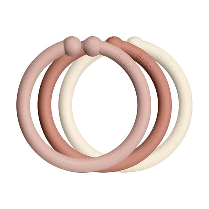 BabyOneStop BIBS Loops 12-Pack Flexible Hanging Toy