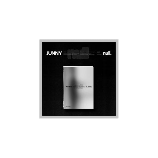 valueflag JUNNY null 2nd Album CD+PhotoBook+PhotoCard+Sticker+Folded Poster on Pack+Tracking Sealed