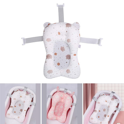 BOSTYY Cartoon Baby Bath Tub Pad with Bear Pattern (photo 2)