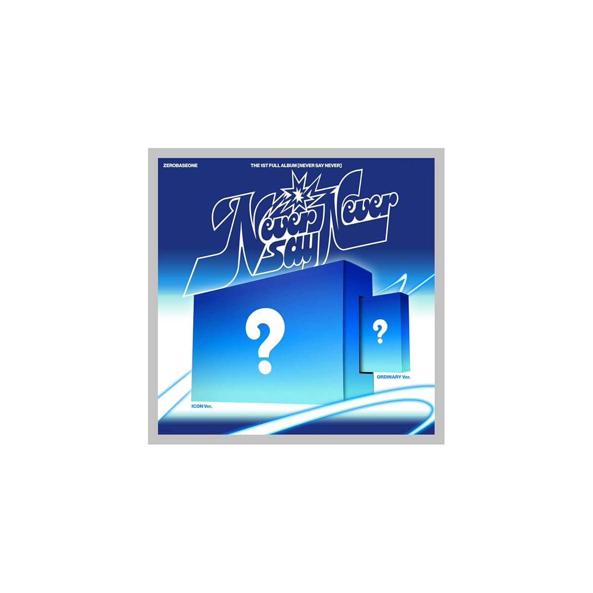 Valueflag Zerobaseone ZB1 Never Say Never 1st Album Photobook 2 Version Set