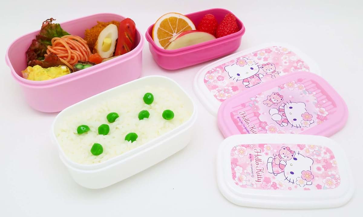 ＯＳＫ Hello Kitty Seal Containers 3-Pack by ECOR (photo 4)