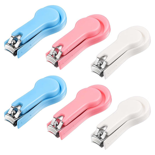 Susade 6 PCS Baby Nail Clippers Fold Up Safe Toddler Nail Trimmer