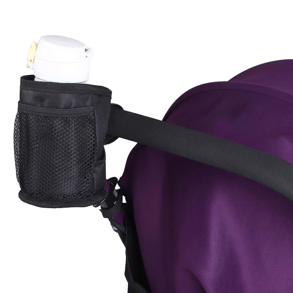 Alvinlite Universal Fit Insulated Stroller Cup Holder Non-Slip and Adjustable Use on Strollers Bikes and Wheelchairs (photo 2)