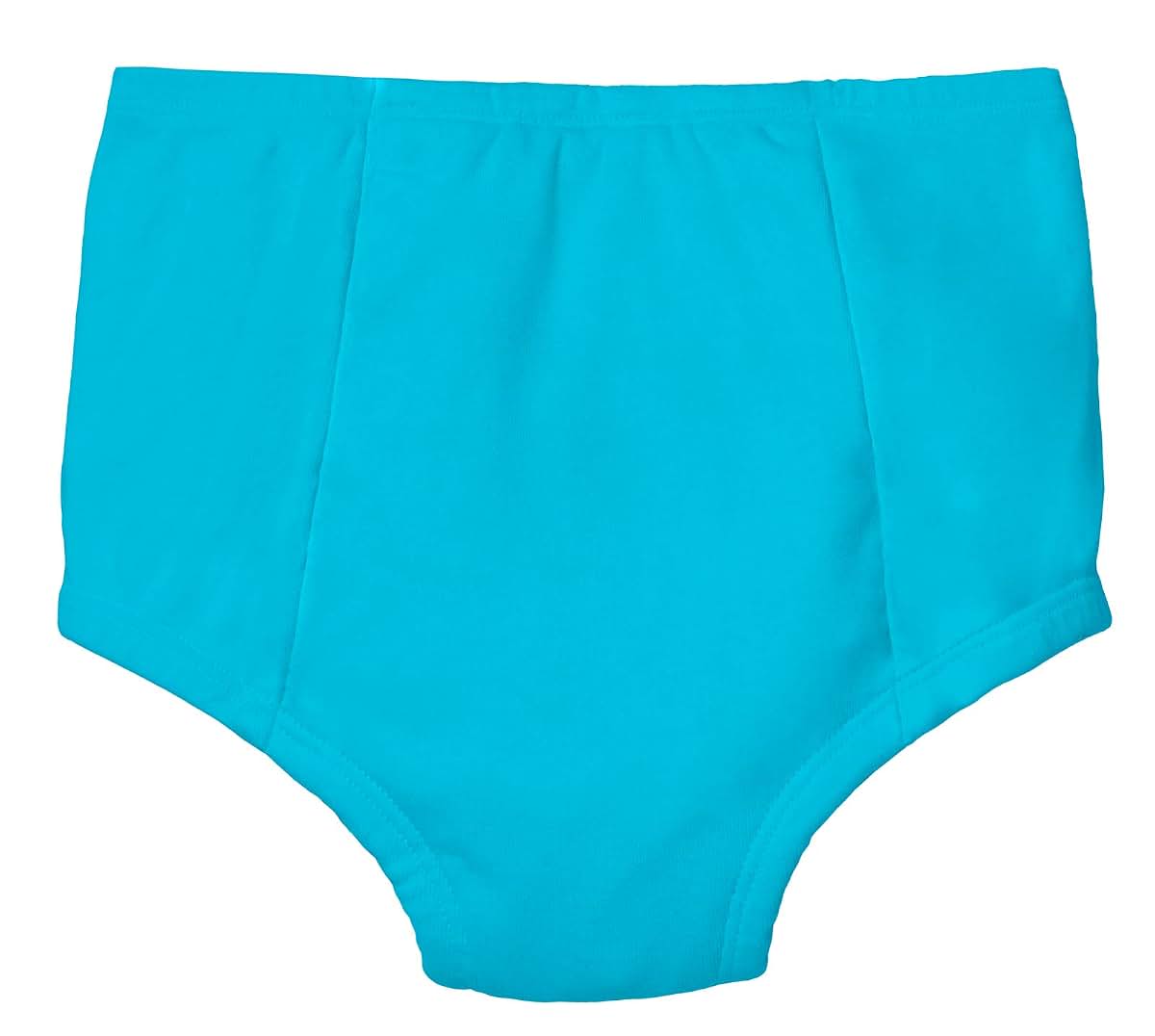 City Threads Cotton Training Underwear for Toddlers, Turquoise, 5Y