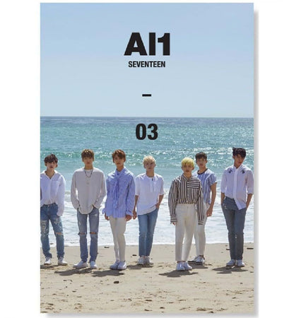 SEVENTEEN - 'Al1' Ver.2 Al1 [3] (4th Mini Album) CD+Photobook+ Official Group Folded Poster + Extra Gift Sticker and