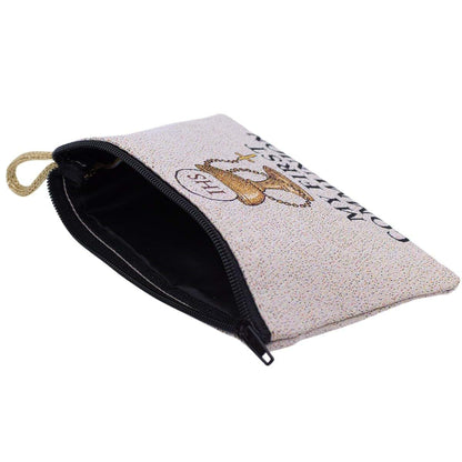 Village Gift Importers First Holy Communion Rosary Pouch And Commemorative Prayer Card Set