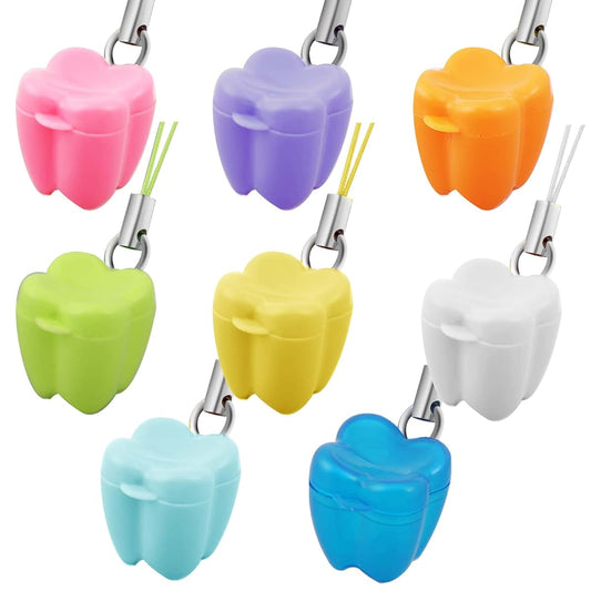 Ioffersuper 50-Piece Tooth Saver Necklaces, Tooth Necklace Little Box for Lost Teeth, Milk Teeth Storage Cases for