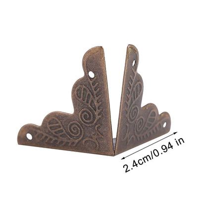 Moumouten Decorative Corner Protectors, Set of 12 Metal Guards