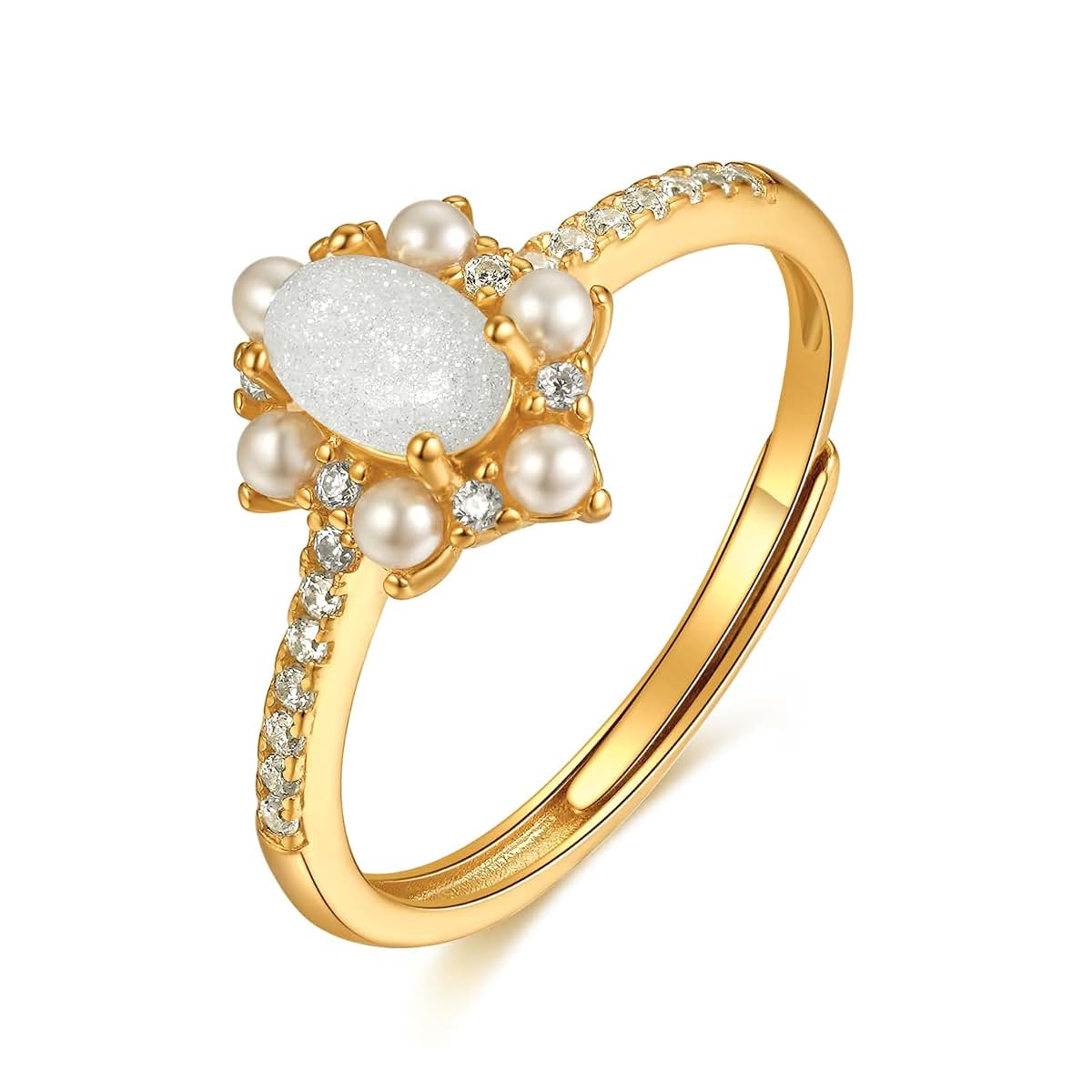 T S Studio DIY Breastmilk Jewelry Kit Adjustable Ring