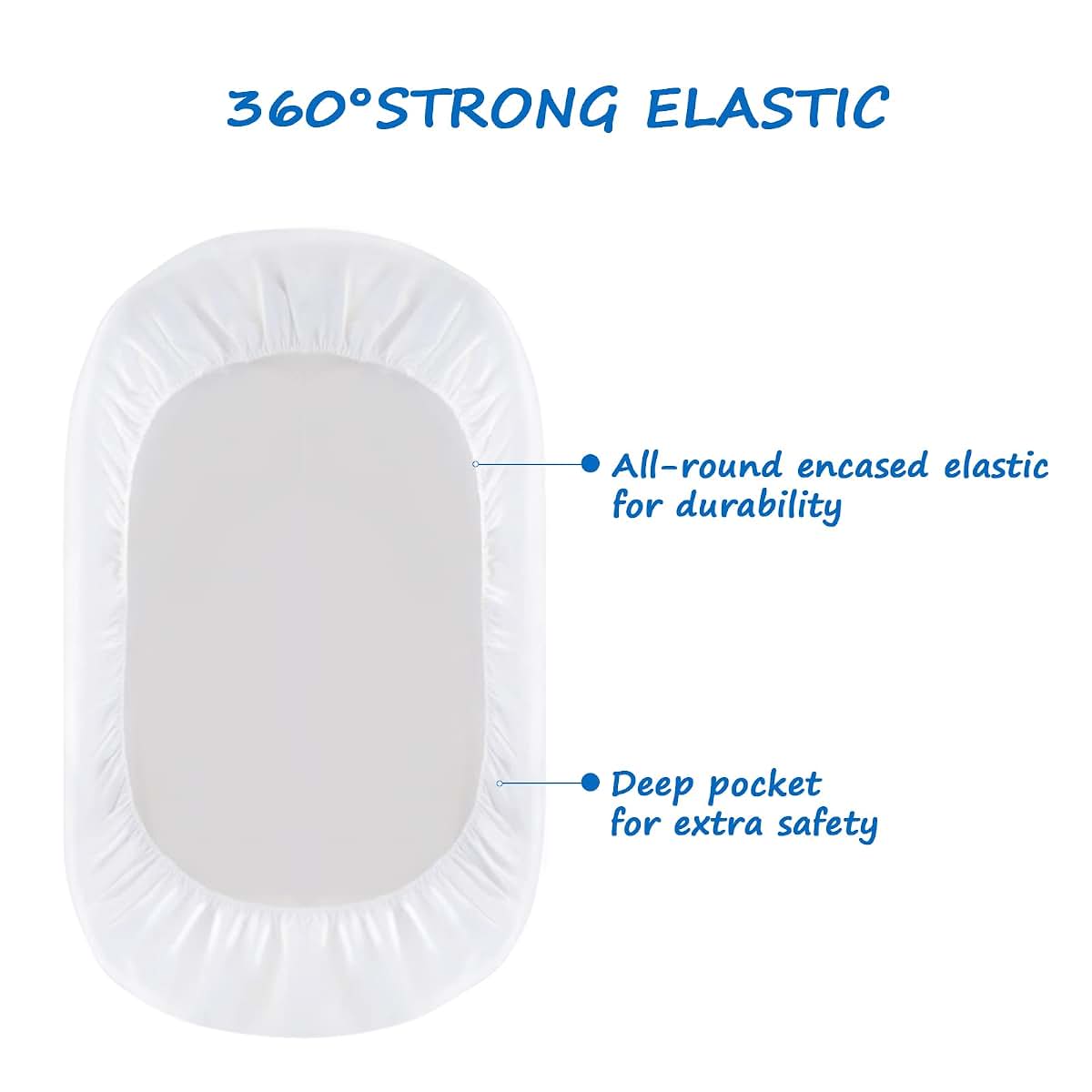 Waterproof Cotton Bassinet Mattress Protector Sheets