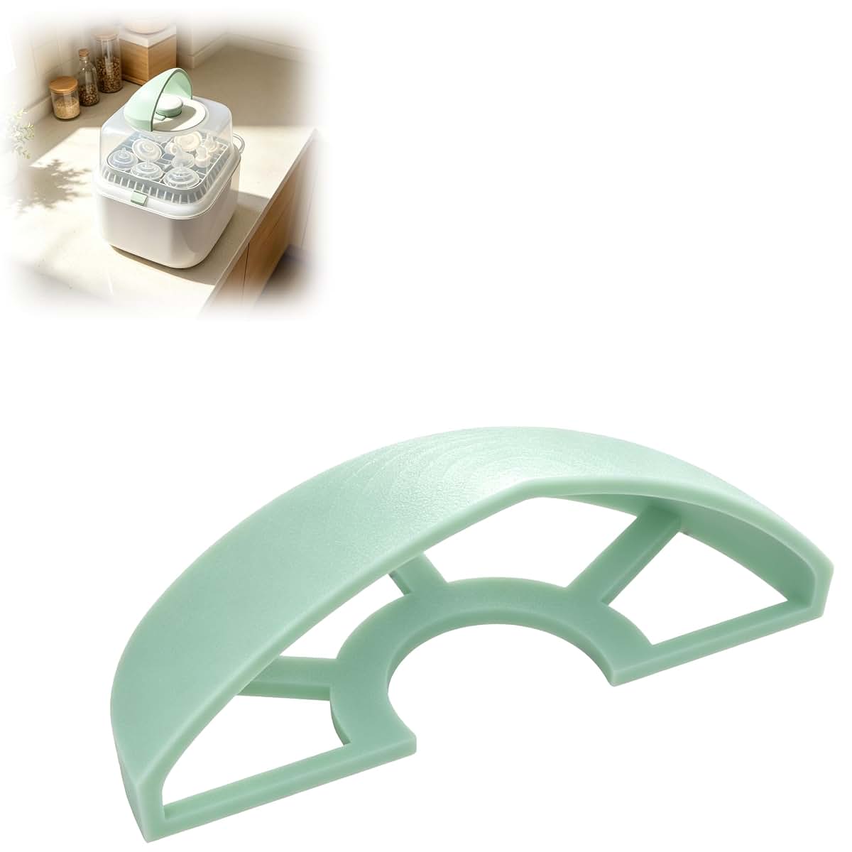 Xenvrqw Steam Shield for KleanPal Pro Bottle Washer, Mint
