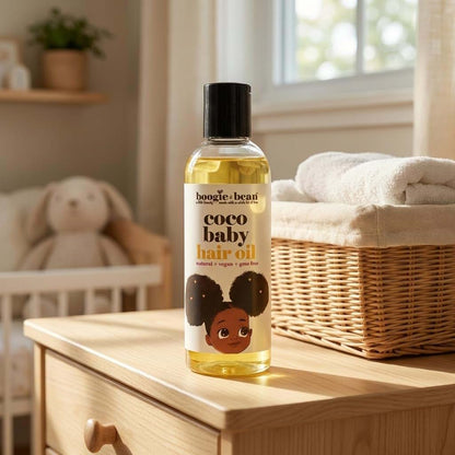 Boogie and Bean Coco Baby Hair Oil for Curly and Textured Hair