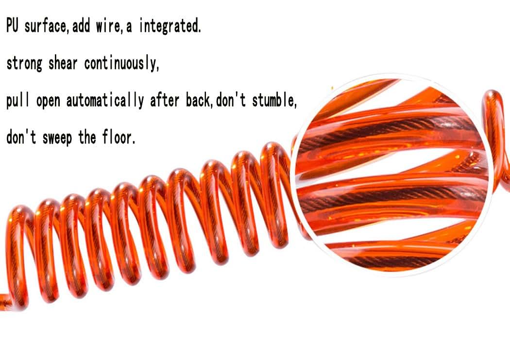 Hillento Baby Child Anti Lost Safety Wrist Link Harness Strap Rope Leash - Orange (photo 2)
