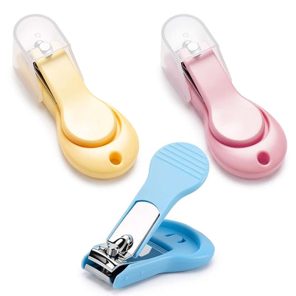 FNANJWQ 3Pc Baby Fingernail Clippers,Baby Nail Trimmer, Infant Nail Cutter