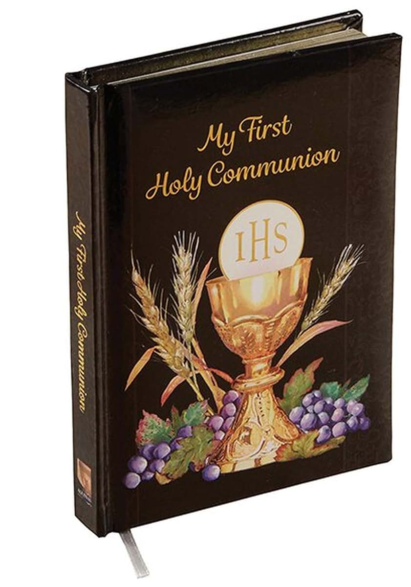 FavorOnline First Holy Communion Missal Prayer Book In Black