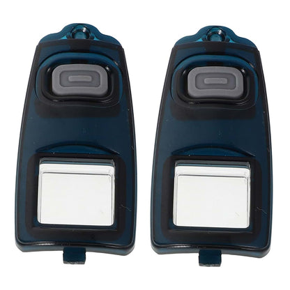 Totority 2-Pack Wireless Microphone Switch Cover Button Protector Black