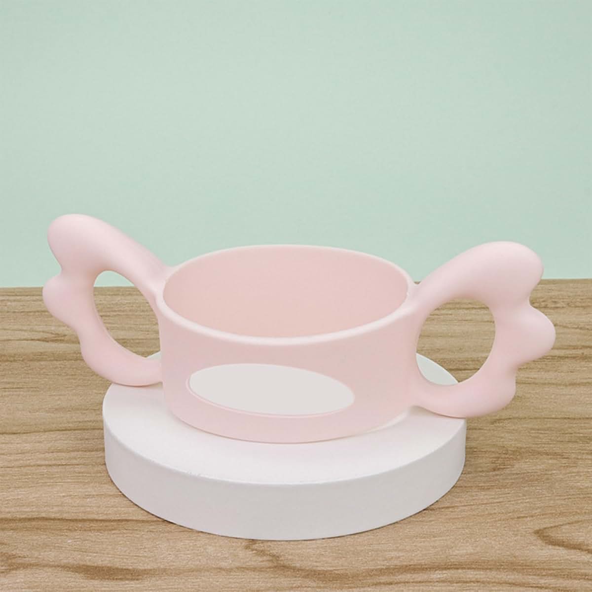 TNNOKL Food Grade Silicone Transitional Cup Handles for Milk Bottles Baby Feeding Bottle Trainer (photo 2)