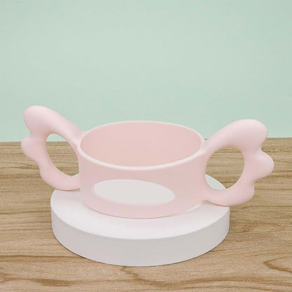 TNNOKL Food Grade Silicone Transitional Cup Handles for Milk Bottles Baby Feeding Bottle Trainer (photo 2)