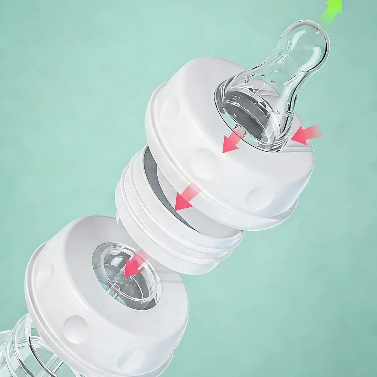 Adjustable Mam Anti Colic Bottle, 240ml