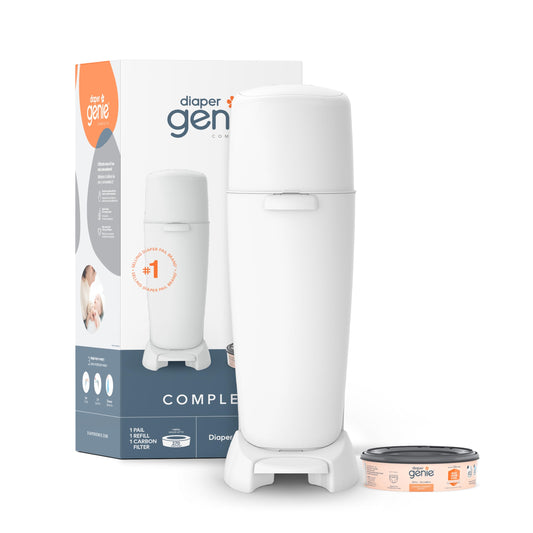 Diaper Genie Complete Diaper Pail White