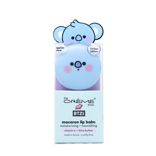 The Crème Shop | BT21 Baby - KOYA Macaron Lip Balm - Soda Pop (Clear)