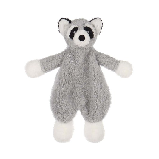 Apricot Lamb Raccoon Soft Lovey Security Blanket for Babies, 10 Inch Plush