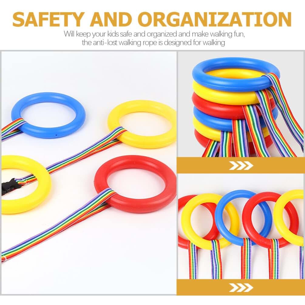 Ciieeo Toddler Walking Rope With Handles For Group Outdoor Activities