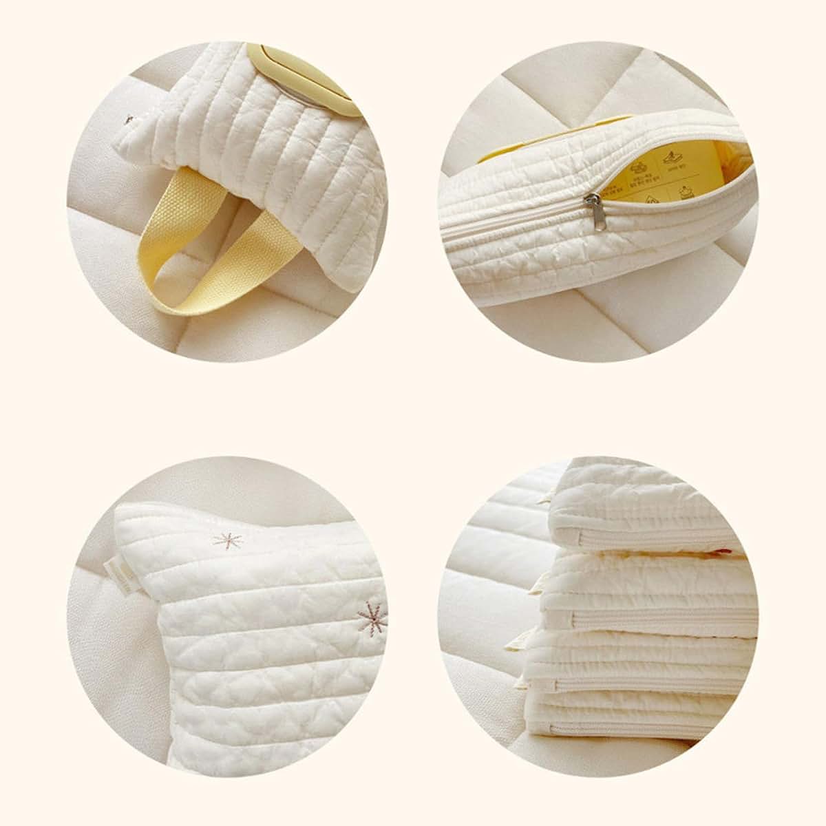YYYEYUAN Refillable Wipe Holder Reusable Travel Wet Wipe Container Baby Wipe Portable for Cotton Dispenser (photo 3)