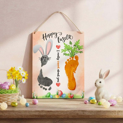 Beethis DIY Baby's First Easter Footprint Sign (photo 2)