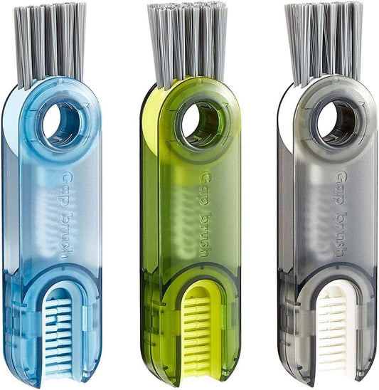 Bntnetd Multi-Purpose Bottle Cleaner - 3-in-1 Cleaning Brush Set