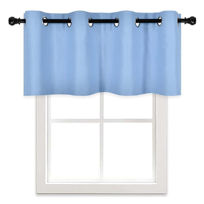 Decovsun Window Valances | Triple Weave Blackout Grommet Curtain Panel