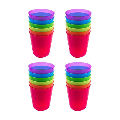 Cuddly Hippo Tumblers, 24 Break Resistant Reusable Cups