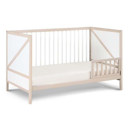Suite Bebe Pixie Zen 3-in-1 Crib in Washed Natural and White (photo 2)