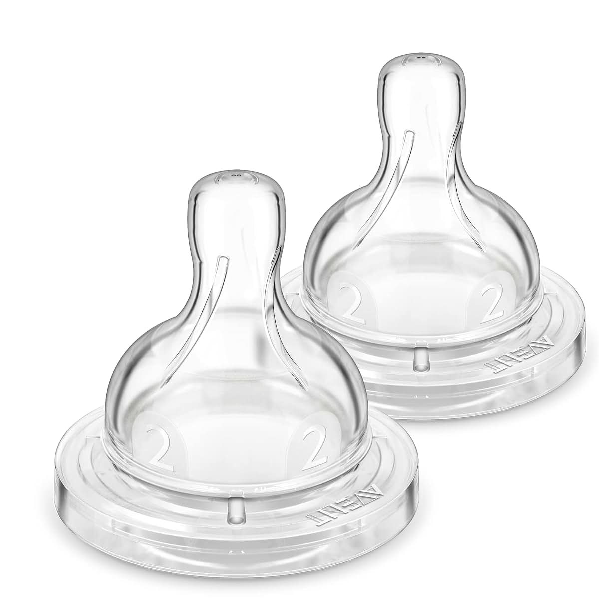 Philips Avent Anti-Colic Baby Bottle Flow 2 Nipple, 2 Pack