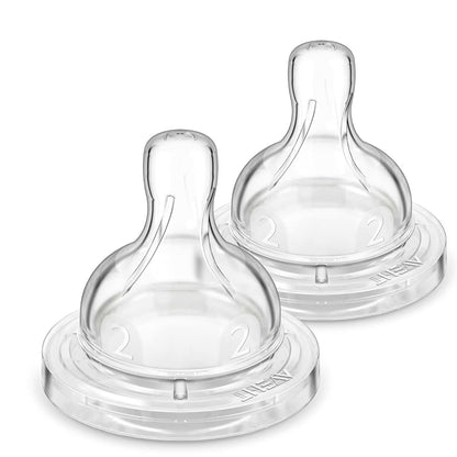 Philips Avent Anti-Colic Baby Bottle Flow 2 Nipple, 2 Pack