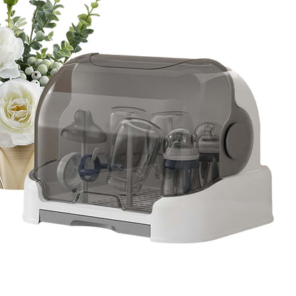 Rrlihjgu Baby Bottle Drying Rack With Lid And Storage Box (photo 2)
