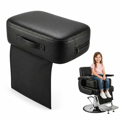 AUBWIG Salon Booster Seat for Kids Hair Cutting, 18" x 13" x 6.7" Children Salon Chair Cushion for Hair Stylist, Barber