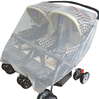Stroller Protective Net for Double Joggers Mesh Cover