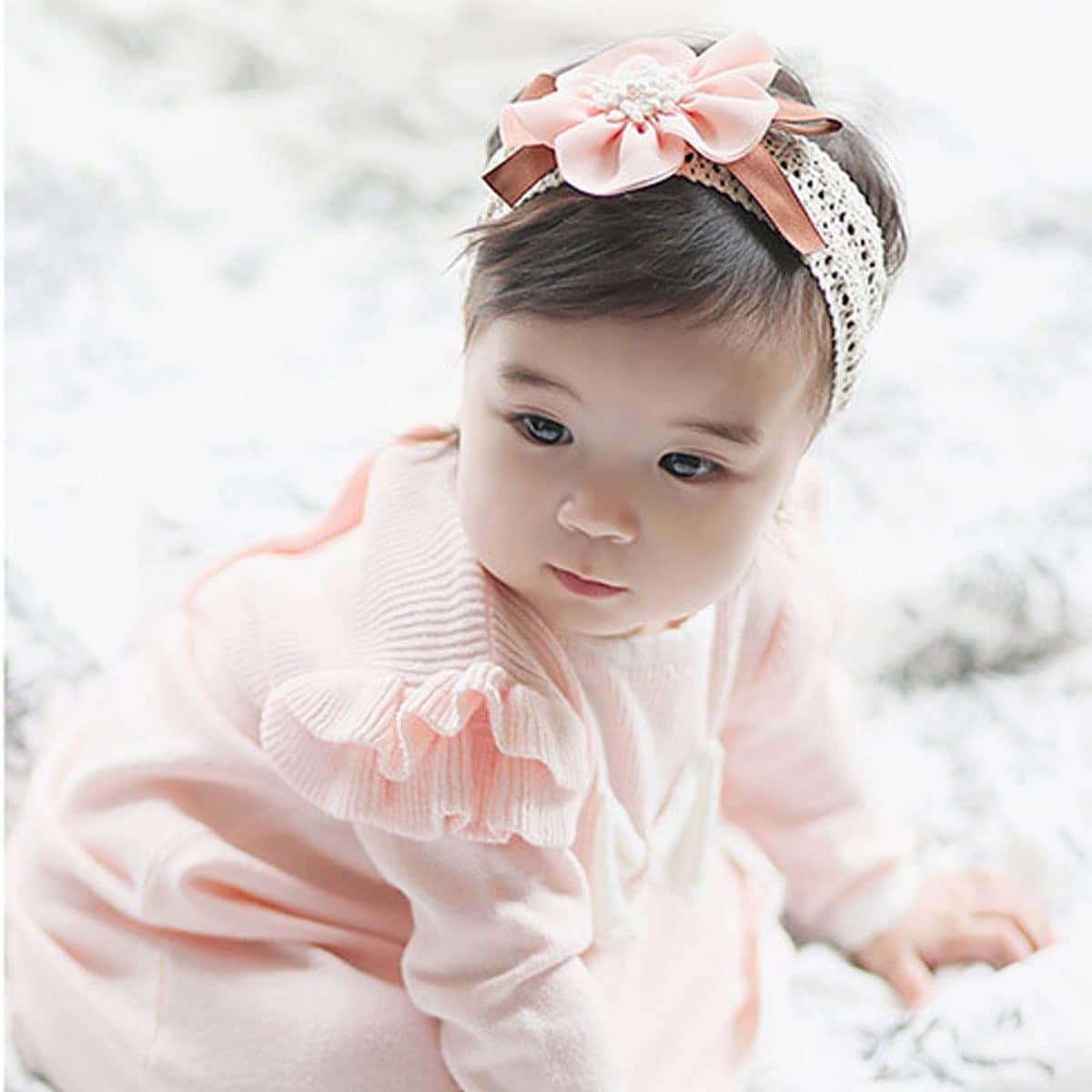 Baby Headbands for Girls and Infants, Stretch Band