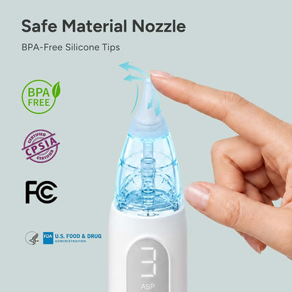 Nasal Aspirator for Baby with Suction Modes