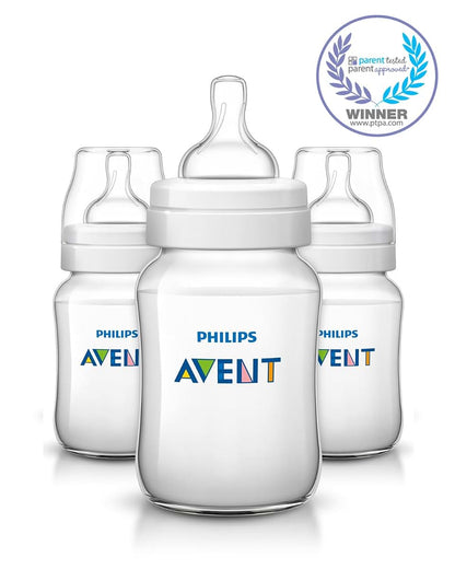 Philips Avent Anti-colic Baby Bottles Clear, 9oz 3 Piece (photo 2)