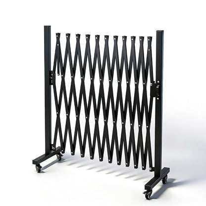 Ztthh Expandable Fence, 11.5ft Portable Folding Barricade Gate