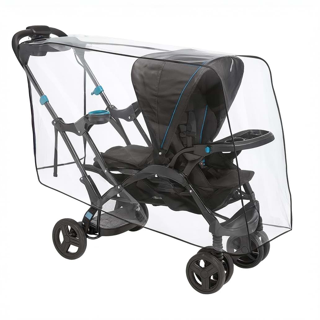Sasha's Rain and Wind Cover for Baby Trend Sit N Stand Strollers