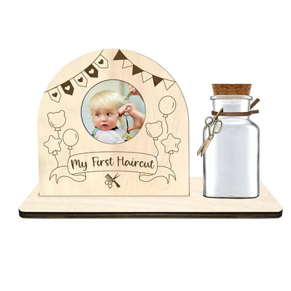 Liannan First Haircut Curl Keepsake Jar