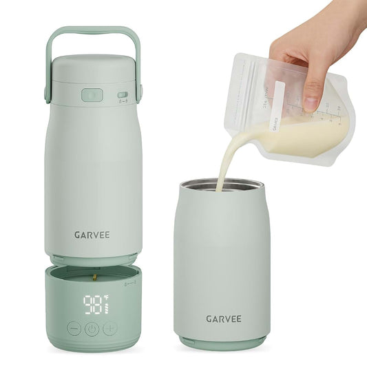 SierraSquad Portable Bottle Warmer for Breast Milk, Baby Travel Essentials