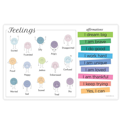 Homeschool Decor Mindful Kids Eat & Learn Placemat