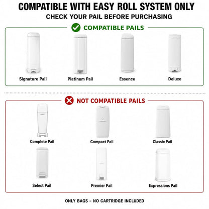 Biomedintech Diaper Refill Bags For Diaper Genie Easy Roll (photo 2)
