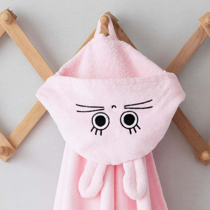 Milk&Moo Baby Hooded Towel, Organic Turkish Cotton Bath Towel (photo 3)