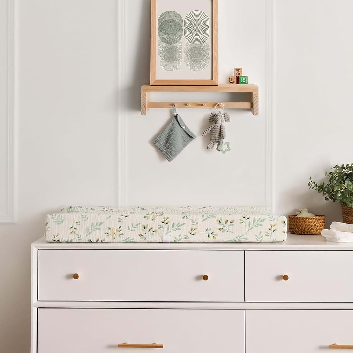 Changing Table Pad Cover for Nursery and Travel Use